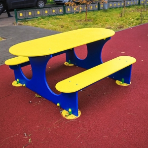 МФ-1.33 - Детский столик "Овальный"